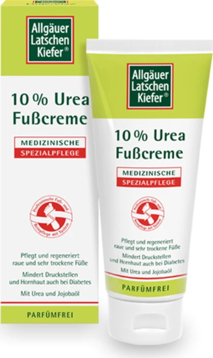 Dr. Theiss Allgäuer Latschenkiefer 10% Urea Fußcreme, 100ml
