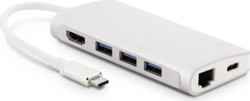 LMP USB-C 3.0 mini Dock, silber, Port-Replikator (14368)