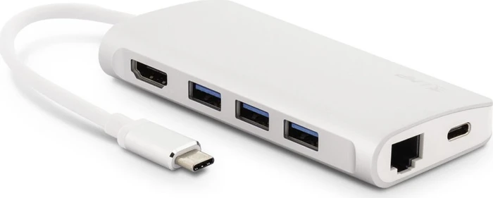 LMP USB-C 3.0 mini Dock, silber, Port-Replikator