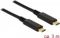 DeLOCK USB 2.0 Kabel, 2x USB-C Stecker, schwarz, 3m Vorschaubild