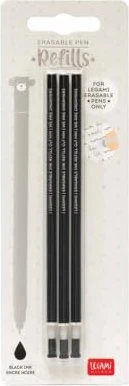 Parker löschbare Gelroller Ersatzmine Gel-Mine 0.7mm schwarz, 3er-Pack
