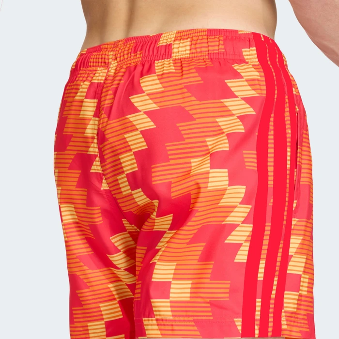adidas Fussball 13cm Badeshorts ice tangerine/white (Herren)