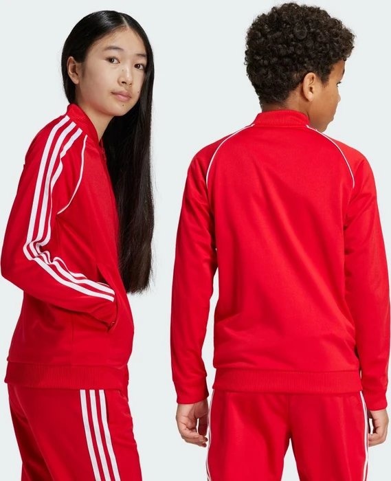 adidas Adicolor SST Originals Trainingsjacke better scarlet (Junior)