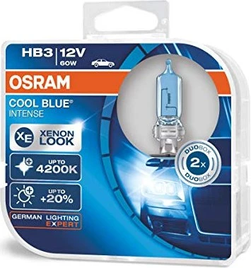 Osram Cool Blue Intense HB3 60W, 2er-Pack Box