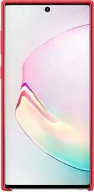 Samsung Silicone Cover für Galaxy Note 10 rot