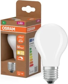 Osram LED SUPERSTAR+ CLASSIC A GL FR 40 EECA 2.2W/827 E27, 1 Stück