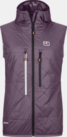 Ortovox Swisswool Piz Boè Funktionsweste wild berry (Damen)