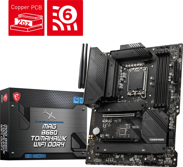 MSI MAG B660 Tomahawk WIFI DDR4 (Intel 1700)