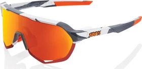 100% S2 soft tact grey camo/hiper red multilayer mirror