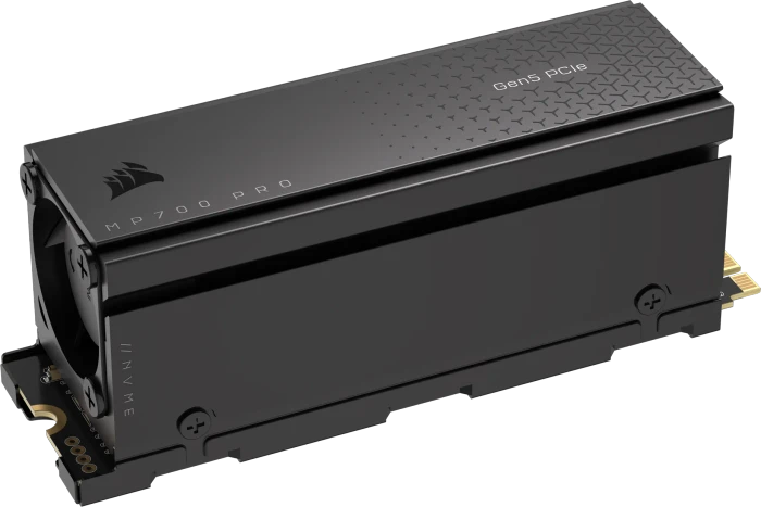 Corsair Force Series MP700 PRO 2TB, M.2 2280 / M-Key / PCIe 5.0 x4, Kühlkörper