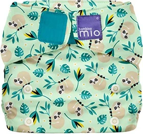 Bambino Mio Miosolo All-in-One Stoffwindel Swinging Sloth, 4+kg, 1 Stück