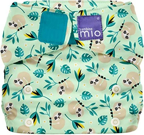 Bambino Mio Miosolo All-in-One Stoffwindel Swinging Sloth, 4+kg, 1 Stück