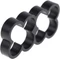 Alphacool Eiskamm Alu X8 Kabelkamm 4mm, schwarz, 4er-Pack Vorschaubild
