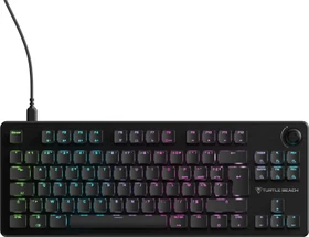Turtle Beach Vulcan II TKL, schwarz, LEDs RGB, TITAN Mechanical Linear, USB, FR (TBK-2003-02-FR)