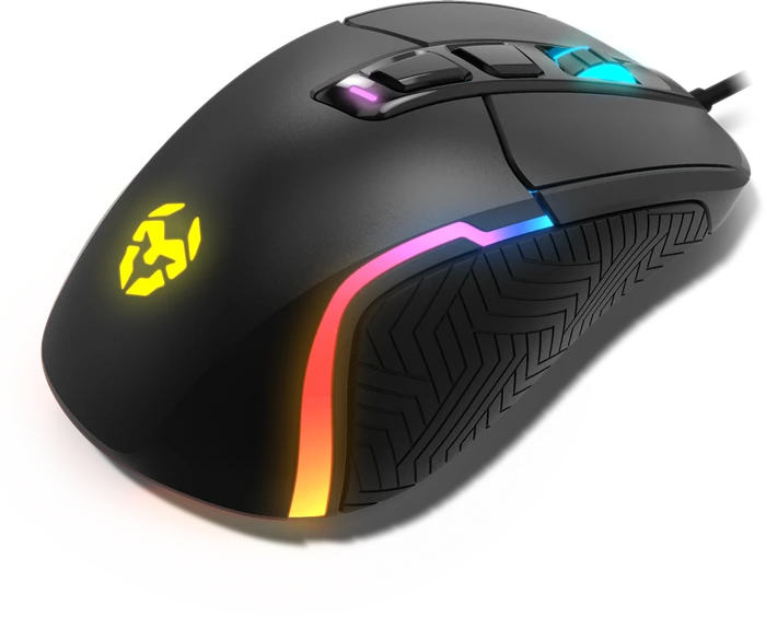 Krom Kick RGB Advanced Gaming Mouse, schwarz, USB