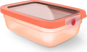 Emsa oneClick Aufbewahrungsbehälter 1.2l orange