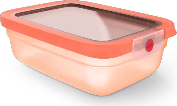 Emsa oneClick Aufbewahrungsbehälter 1.2l orange (N1210800)