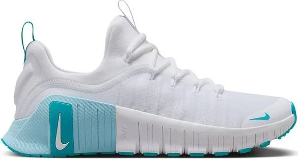 Nike Free Metcon 6 white/glacier blue/dusty cactus (Damen)