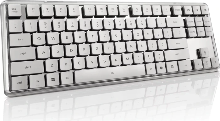 Lenovo 900 Wireless Mechanical Keyboard, Seashell, TKL, LEDs weiß, Low Profile Optical RED, USB/Bluetooth, DE