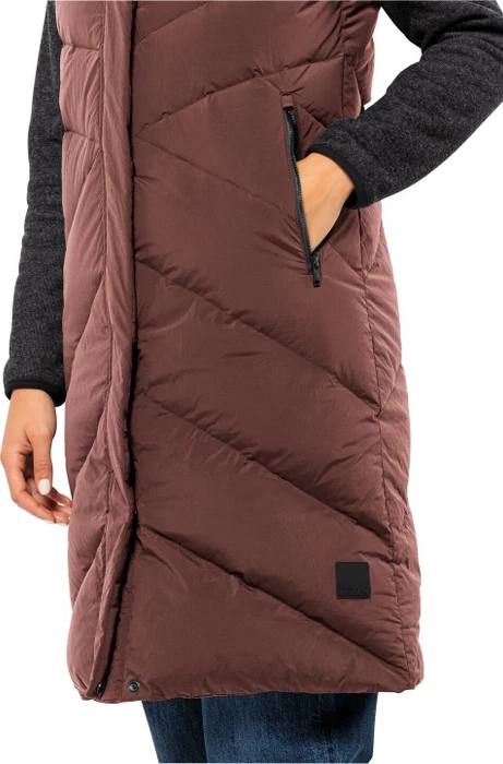 Jack Wolfskin Marienplatz Funktionsweste wild ginger (Damen)