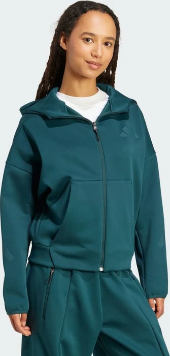 adidas Z.N.E. Zip Hoodie aurora ivy (Damen)