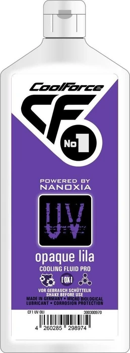 Nanoxia CoolForce No.1 Cooling Fluid Pro, Kühlflüssigkeit, 1000ml, UV Opaque lila/violett