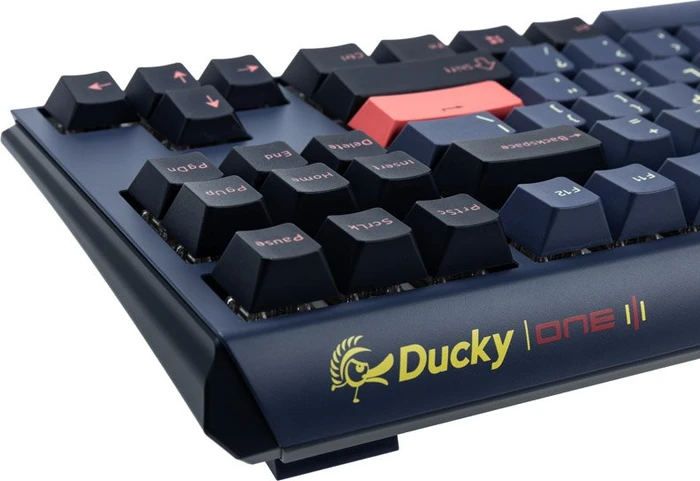 Ducky One 3 TKL, Cosmic Blue, PBT, LEDs RGB, MX SPEED RGB Silver, USB, US