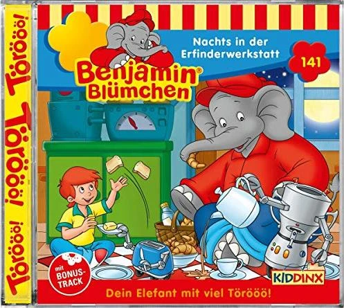 Benjamin Blümchen Folge 141 - Nachts in der Erfinderwerkstatt