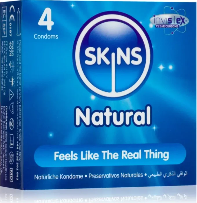 Skins Natural, 4 Stück