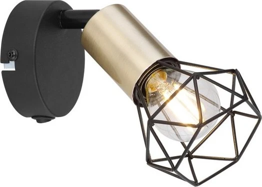 Globo Xara I schwarz/altmessing