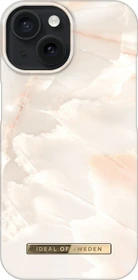 iDeal of Sweden Fashion Case für Apple iPhone 15 Rose Pearl Marble