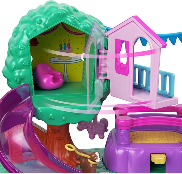 Mattel Polly Pocket - Pollyville Spielplatz Spielset