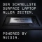 Microsoft Surface Laptop Ultra, Nightfall, RTX Spark N1X - 5120 Core GPU, 32GB RAM, 1TB SSD, Windows 11 Pro, DE Vorschaubild