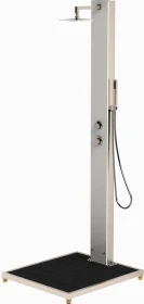 Eichenwald Ideal Modell 70 Tobago Solar-Gartendusche weiß