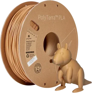 Polymaker Panchroma PLA matt, Wood Brown, Spule, 1.75mm, 1.00kg