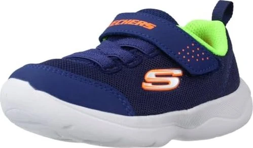 Skechers Stepz 2.0 navy/apple green/lime orange trim (Junior)