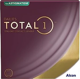 Alcon Dailies Total1 for Astigmatism, -1.25 Dioptrien, 90 Stück