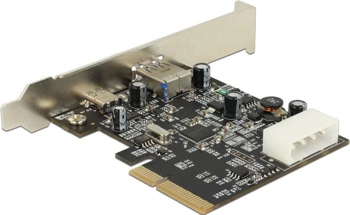 DeLOCK 1x USB-A 3.1, 1x USB-C 3.1, PCIe 3.0 x2