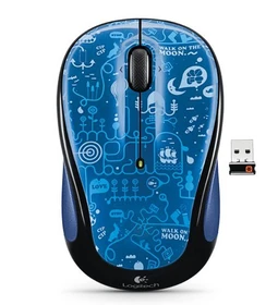 Logitech M325 Wireless Mouse Blue Smile, USB