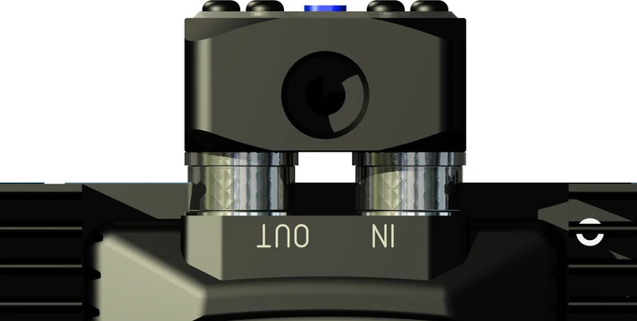 Alphacool GPX SLI Connector Dual asymetric - 4-Slot, Acetal