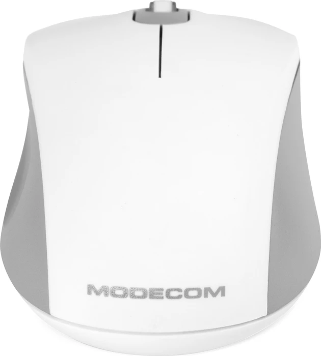 Modecom MC-WM10S Silent Wireless Mouse weiß/grau, USB