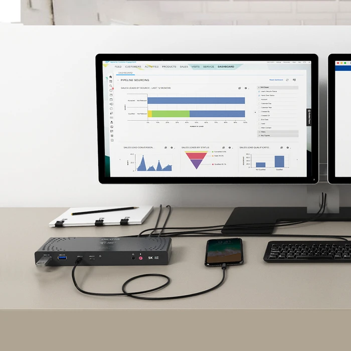 Dicota USB-C Docking Station 5K 13-in-1, USB-C 3.0 [Buchse]