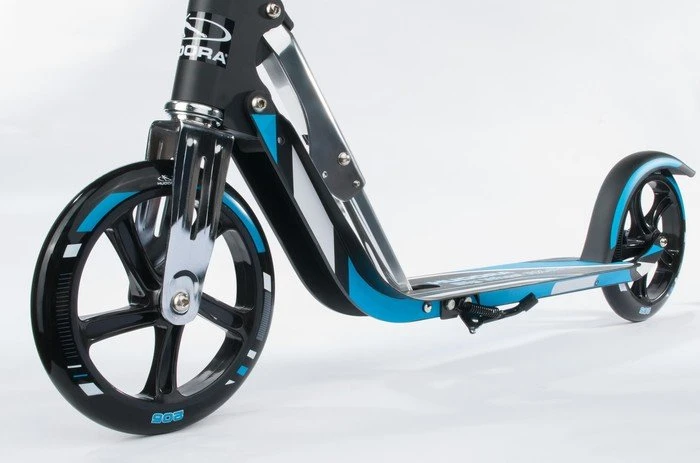 Hudora Big Wheel 205 Scooter schwarz/blau