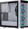 Corsair iCue 465X RGB, weiß, Glasfenster Vorschaubild