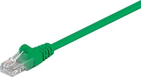 goobay Patchkabel, Cat6, U/UTP, RJ-45/RJ-45, 1m, grün