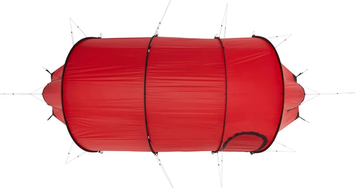Hilleberg Keron 4 GT Tunnelzelt rot