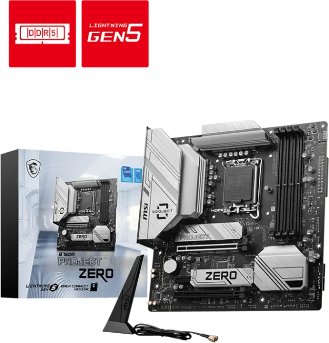 MSI B760M Project Zero (Intel 1700)