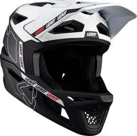 Leatt MTB 6.0 Gravity Carbon V24 Fullface-Helm weiss