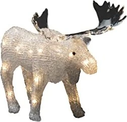 Konstsmide Acryl Figur Elch LED 24x warmweiß