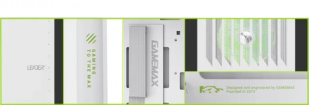 GameMax Leader 2 WH, Glasfenster